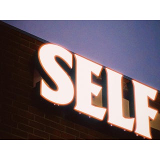 Film Photograph Fine Art - Self Storage Neon Sign, Los Angeles For Sale