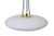 Metal Vintage Brass and Glass Chandelier from Stilnovo, Italy, 1970s For Sale - Image 7 of 11