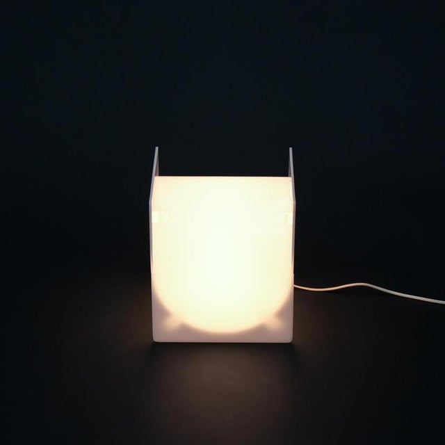 Acrylic Glass Lamp, 1970s For Sale - Image 9 of 18