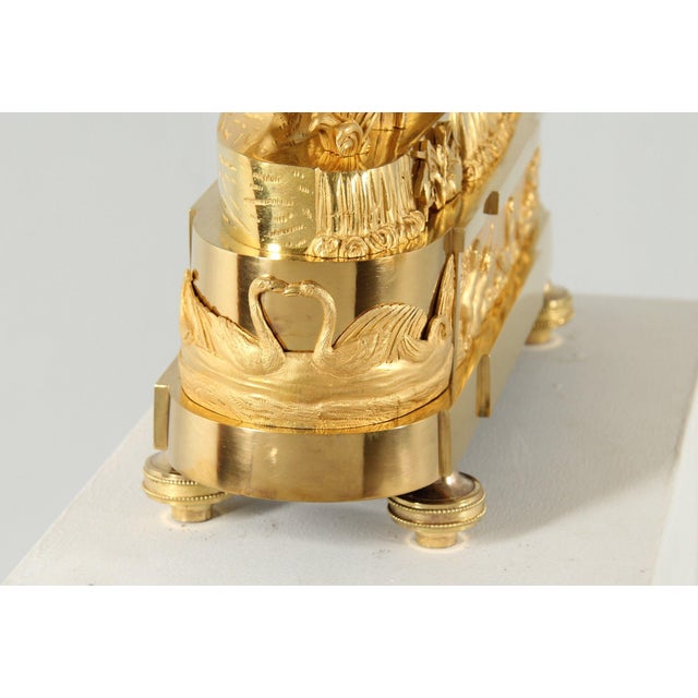 French Mantel Clock Allegory of Love, Paris, 1815 For Sale - Image 12 of 16
