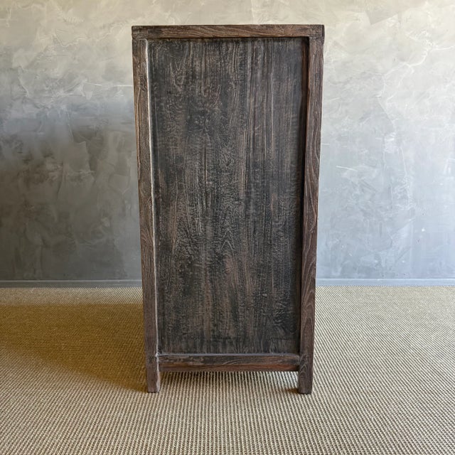 Mid 20th Century Asian Apothocary Cabinet With Drawers For Sale - Image 10 of 11