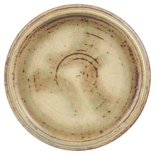 1960s Low Glazed Stoneware Bowl by Carl Halier for Royal Copenhagen, 1965 For Sale - Image 5 of 5
