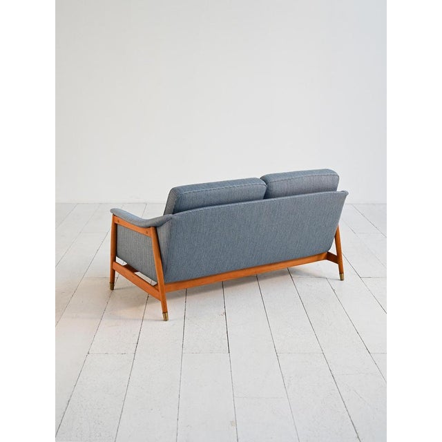 Wood Scania Model Sofa from Folke Ohlsson, 1950s For Sale - Image 7 of 10