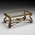 Hollywood Regency, Coffee Table, Gilt Wood, Gold Leaf, Glass, Italy, 1960s For Sale - Image 4 of 12