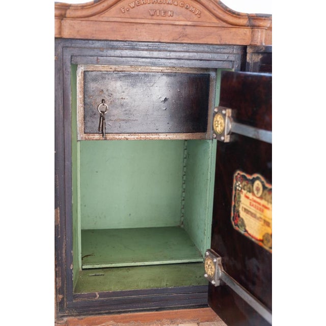 Vintage Austro-Hungarian Safe F. Wertheim & C., 1800s For Sale - Image 3 of 18