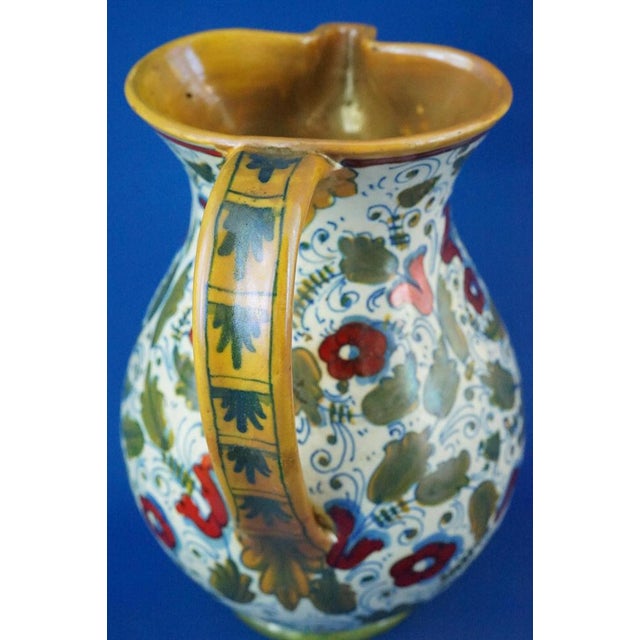 Ceramic Jug Vase by Gualdo Tadino for ICAP, 1920s For Sale - Image 13 of 18