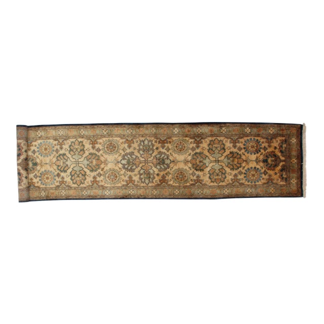 1970s Persian Bijar - 3′4″ × 13′4″ For Sale