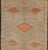 Tan Unique & Colorful Turkish Kars Runner With Tribal Designs and Geometric Motifs For Sale - Image 8 of 11