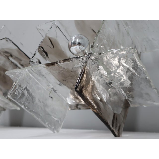 Murano Glass Sconces from Mazzega, 1960s, Set of 2 For Sale - Image 13 of 16