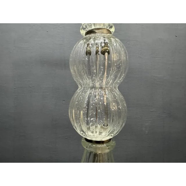 1950s Murano Glass Floor Lamp attributed to Barovier & Toso, 1950s For Sale - Image 5 of 13