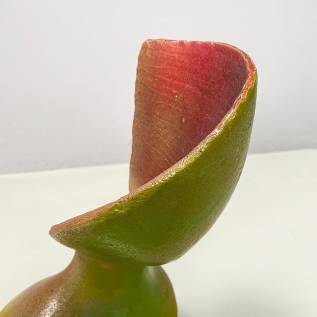 Brown Italian Modern Abstract Organic Sculpture in Terracotta, 1970s For Sale - Image 8 of 18