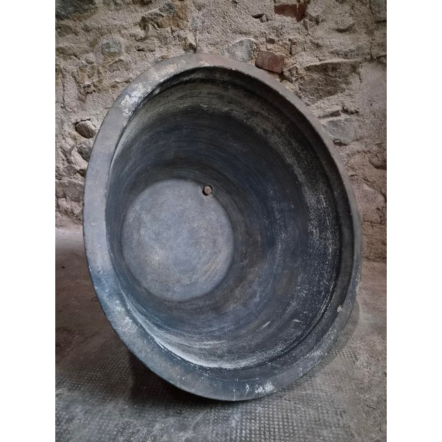 Antique French Rustic Terracotta Wash Trough, Auvergne, 19th Century For Sale - Image 14 of 18