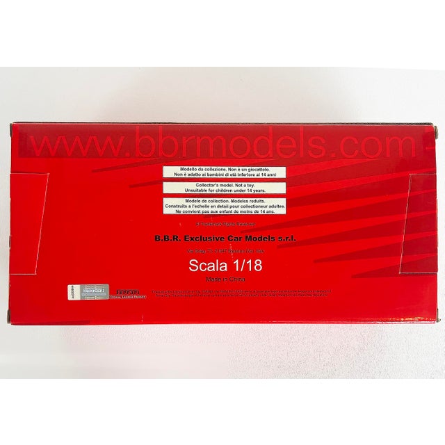 Italian BBR 1954 Ferrari 375 Plus Car Model, From Edition of 30, New in Box For Sale - Image 11 of 15