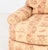 Cream Toile De Jouy Upholstered Club Chair and Ottoman For Sale - Image 8 of 13