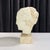 1970s Neoclassical Greek Goddess Bust Fragment Sculpture- Stone Base For Sale - Image 4 of 6