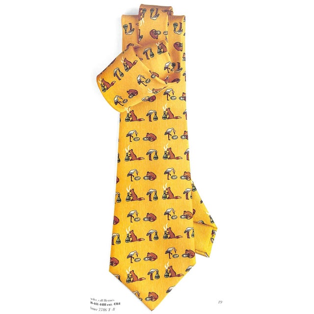 La Cravate Hermes Automne/Hiver: The Hermes Tie Autumn/Winter 1999-2000 For Sale - Image 4 of 5