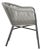 Contemporary Nicolo Rope Chair, Set of 2 - Gray For Sale - Image 3 of 12