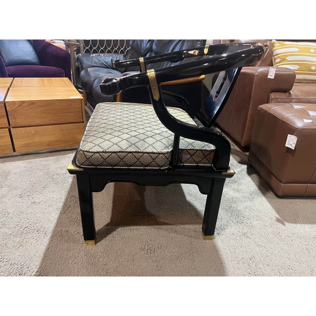 James Mont James Mont Asian Style Chairs - a Pair For Sale - Image 4 of 6
