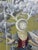 Gustavian Style Allegorical Oil in Wood Painting of “The Lady Moon” With Gilt Border For Sale - Image 4 of 11