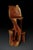 Makha Wood Sculptural Bar Chair by Logniture For Sale - Image 14 of 16