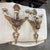 French Pair of French 19th Century Carved Swan Sconces For Sale - Image 3 of 12