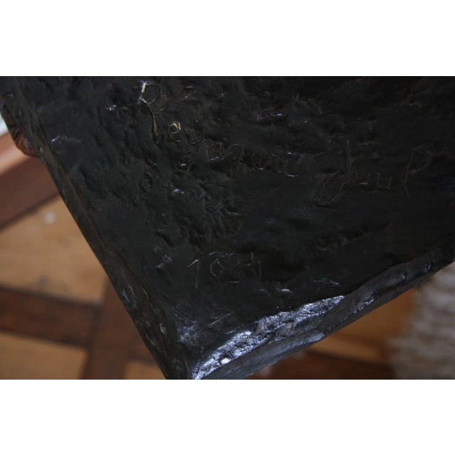 Black Reynaert Juul, Man in Boots, Bronze For Sale - Image 8 of 10