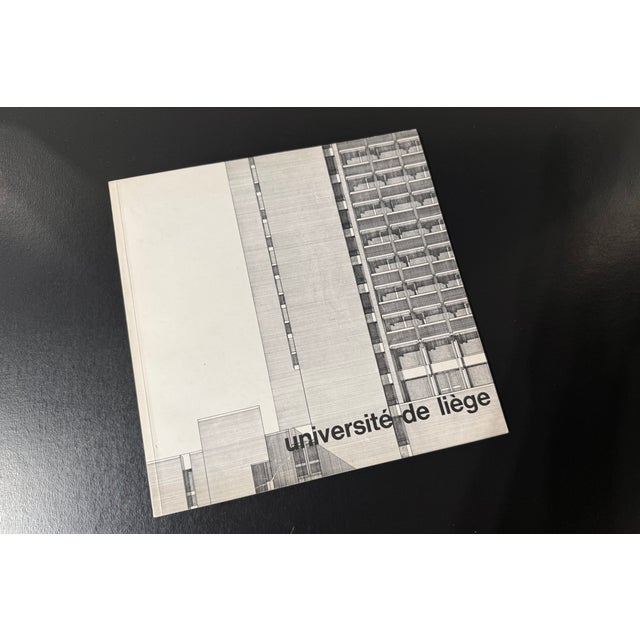 Desk by Charles Vandenhove for the Lucien Brull University Residence, Belgium, 1960s For Sale - Image 15 of 16