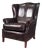 Wingback Chair in Sheepskin, 1970s For Sale
