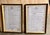French Antique 1700s Framed French Chateau Property Transaction Documents - A Pair For Sale - Image 3 of 18