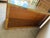 Vintage Coastal Woven Rattan Wrapped Cabinet With Wood Trim & Glass For Sale - Image 11 of 12