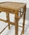 Late 20th Century Vintage Scorched Bamboo Plant Stand or Side Table For Sale - Image 5 of 8