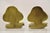 Metal Vintage Pm Craftsman Art Deco Brass Figural Clown Head Bookends - A Pair For Sale - Image 7 of 9