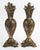 Antique Napoleon III Bronze Vases, 1800s, Ste of 2 For Sale - Image 3 of 9