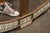 Mid 20th Century Vintage Oversized Wooden Figural Octant With Painted Degree Scale For Sale - Image 5 of 7