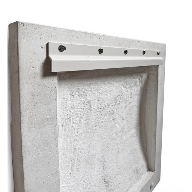 Modern Plaster Triptych Wall Art For Sale In Los Angeles - Image 6 of 7