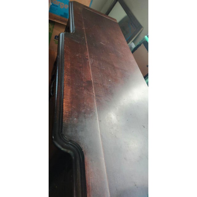 Wood Late 20th Century Old World French Provincial Style 3 Door Solid Wood Dining Buffet For Sale - Image 7 of 14