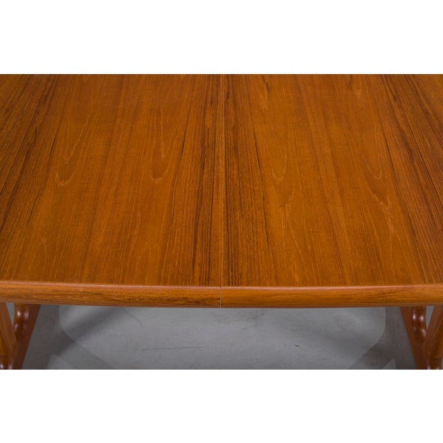 Danish Modern Extendable Teak Dining Table from Glostrup, 1960s For Sale - Image 16 of 17