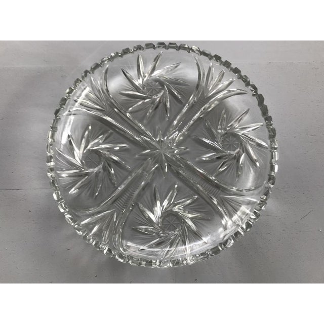 Hand-Cut Crystal Plate, 1970s For Sale - Image 16 of 18