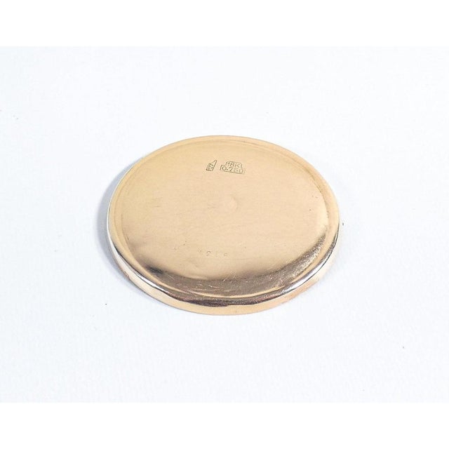 Chronograph Wristwatch in Landeron 48 Movement and 18k Gold Case, Switzerland For Sale - Image 13 of 18