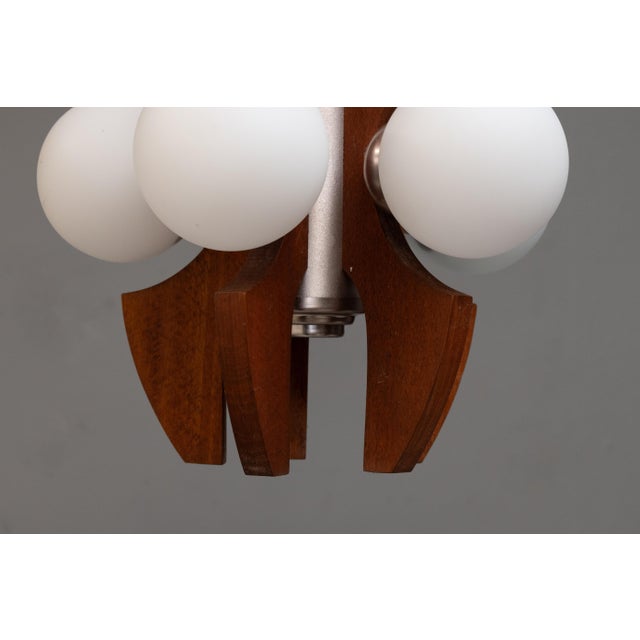 Mid-Century Modern Pendant Light from Elektrofem, 1970 For Sale - Image 6 of 9