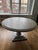 Hooker Furniture Reverie round dining table in gray painted finish. Table is 54" round and has a 16" leaf. Table also...