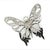 John Hardy Estate Ladies Butterfly Brooch & Scarf Clip Rhodium Plated DETAILS Style: ButterflyWeight: 19.5 GramsMetal:...