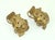 A blast from an ancient past! Vintage Pre-Columbian style frog earrings with lever backed post hardware hallmarked 900 for...