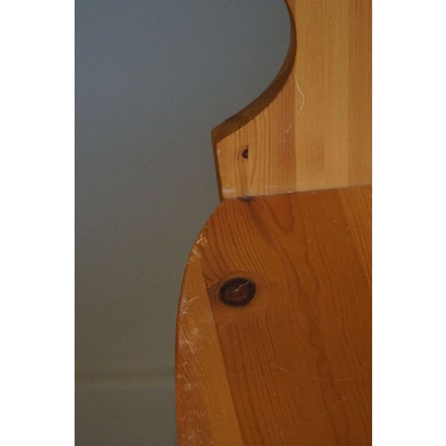 Scandinavian Modern Dining Chairs in Pine, Sweden, 1960s, Set of 6 For Sale - Image 10 of 18