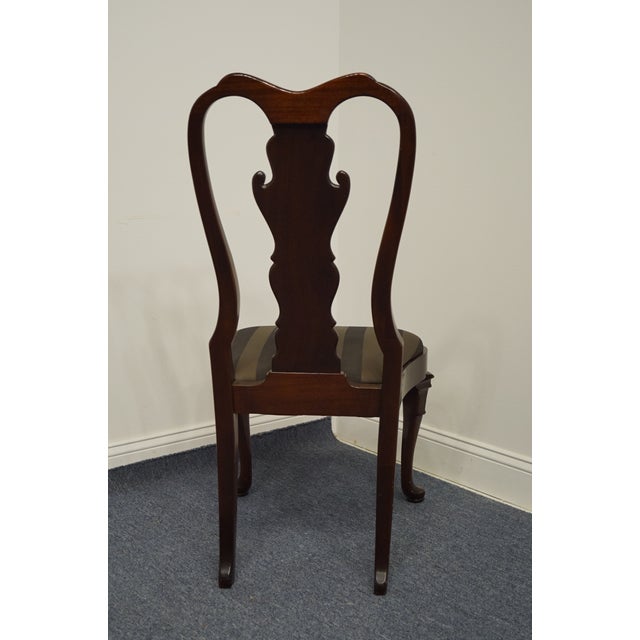 Statton Furniture Solid Cherry Traditional Queen Anne Style Side Chair