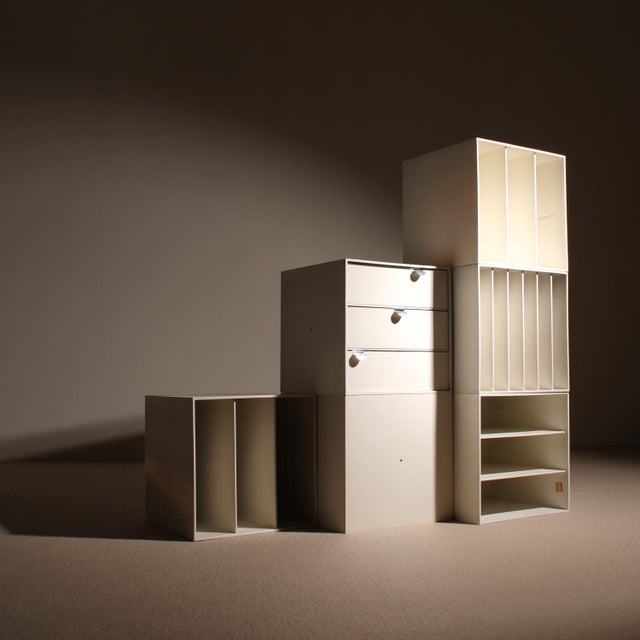 Palaset Modular Storage System by Ristomatti Ratia for Treston, Finland, 1970s, Set of 6 For Sale - Image 9 of 18