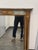 Wood Neoclassical Style Giltwood Painted Wall Mirror, Vintage For Sale - Image 7 of 12