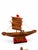 Mid 20th Century Set of Four Wooden Boat Models With Sails, Covered Boat and Hawaiian Outrigger For Sale - Image 9 of 9