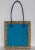 Blue Vintage Nicole Miller Leopard Leather Calf Hair Fur Trim Novelty Handbag- It Is a Wow For Sale - Image 8 of 10