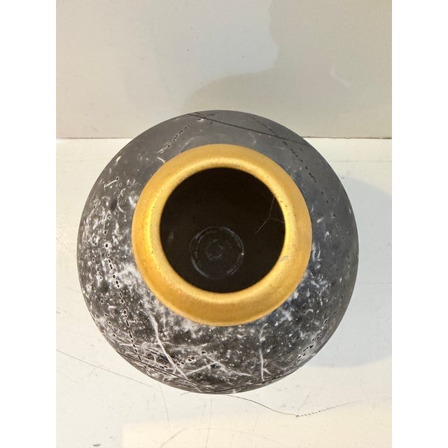 Ceramic Vintage Studio Pottery Vessel, Signed For Sale - Image 7 of 9